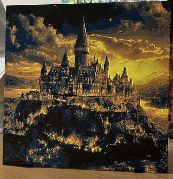 Tavla - Hogwarts slott