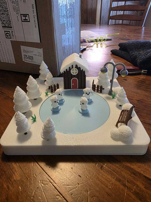 Nordpolslandskap automatisk nallebjörn