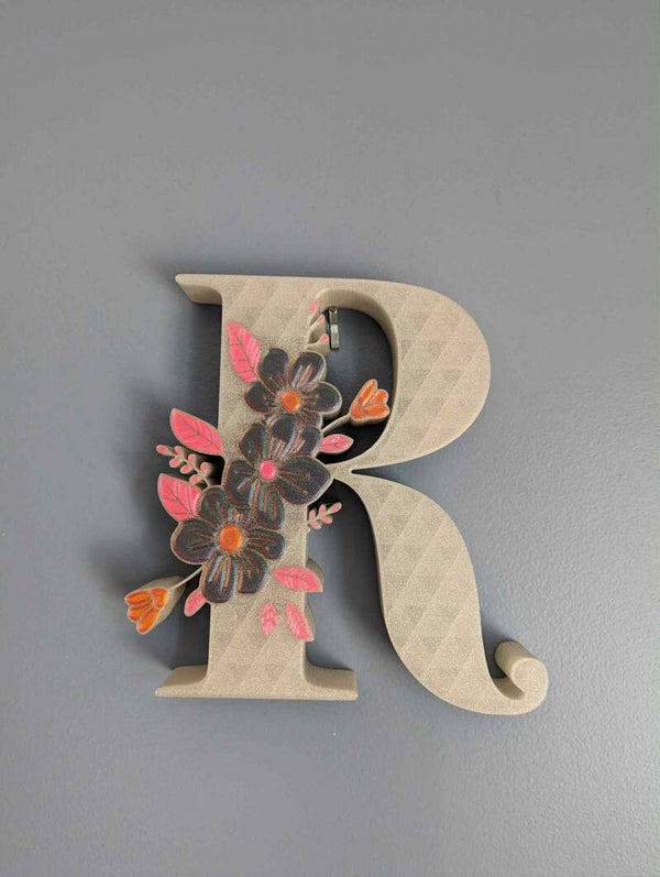 Skylt - (Valfri) Bokstav