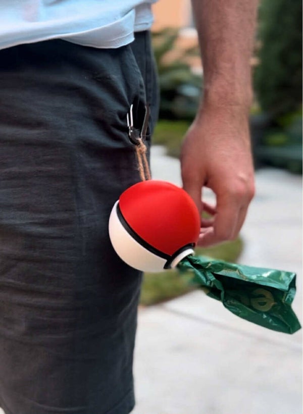 Pokemon - Hundbajspåse hållare