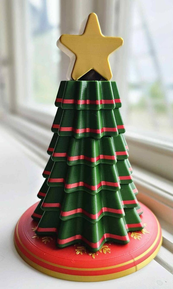 Leksak - Snurrande julgran