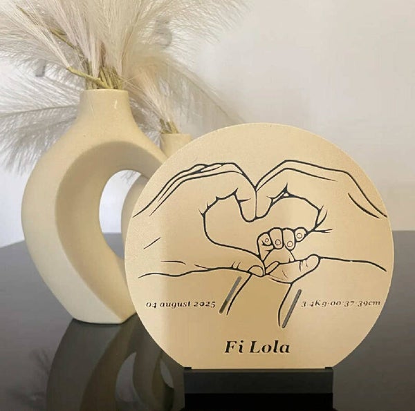 Hållare - Födelsearmband hållare