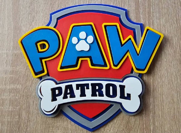 Skylt - Paw patrol