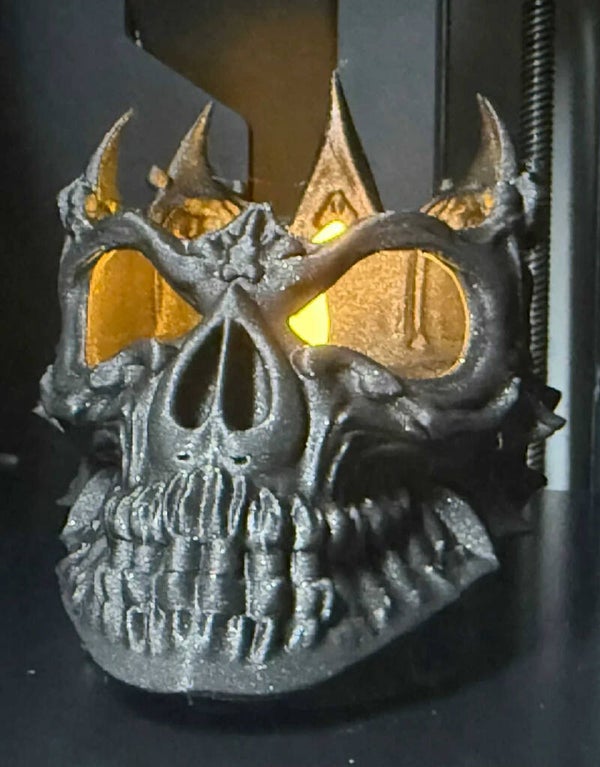 Ljuslykta - Döskalle