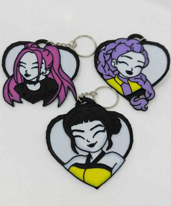 K-pop demonjägare - Nyckelringar