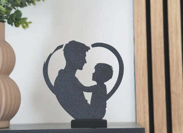 Statyett - Far och son