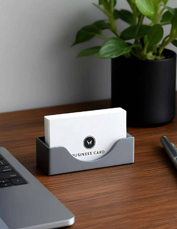 Visitkorthållare - Enkel och stilren