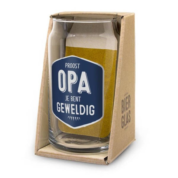 Bierglas Opa
