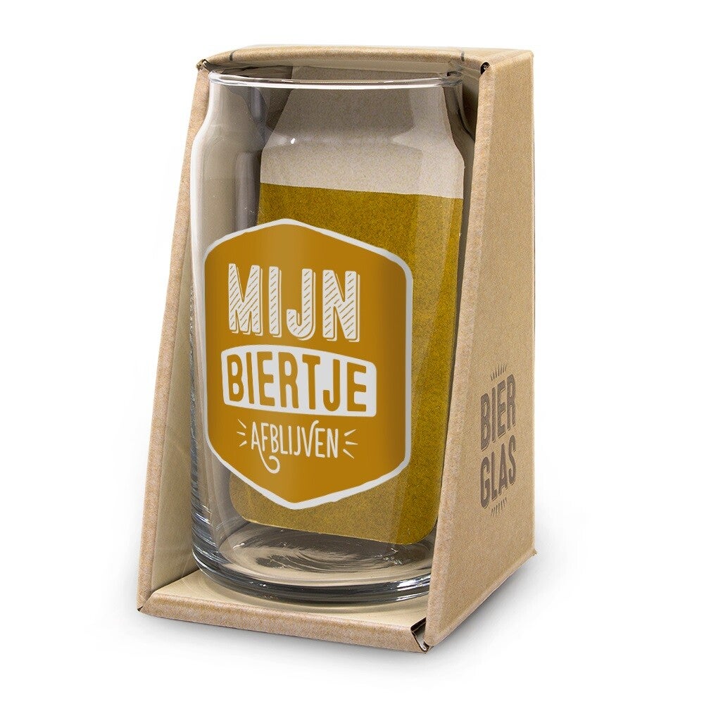 Bierglas, mijn biertje