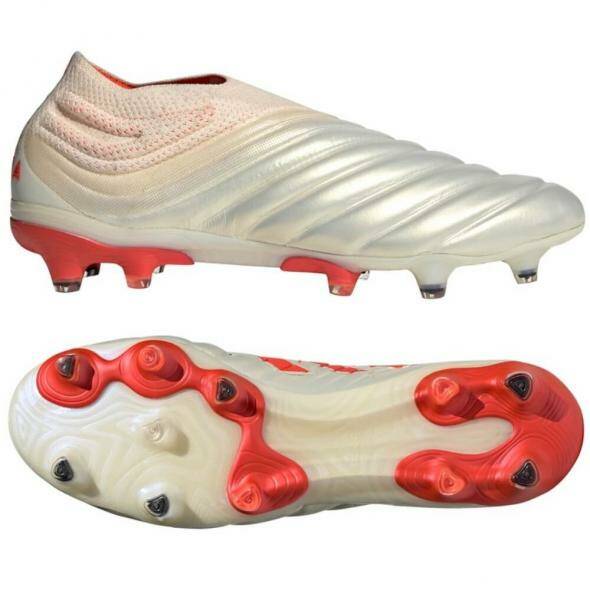 ADIDAS COPA 19+ FG VOETBALSCHOENEN WIT ROOD | Voetbal Janse