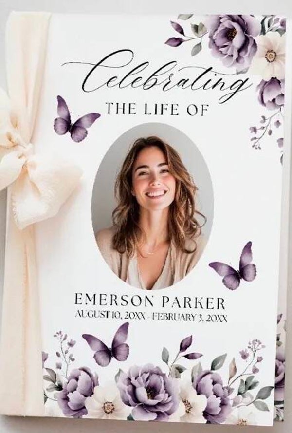 Funeral brochure