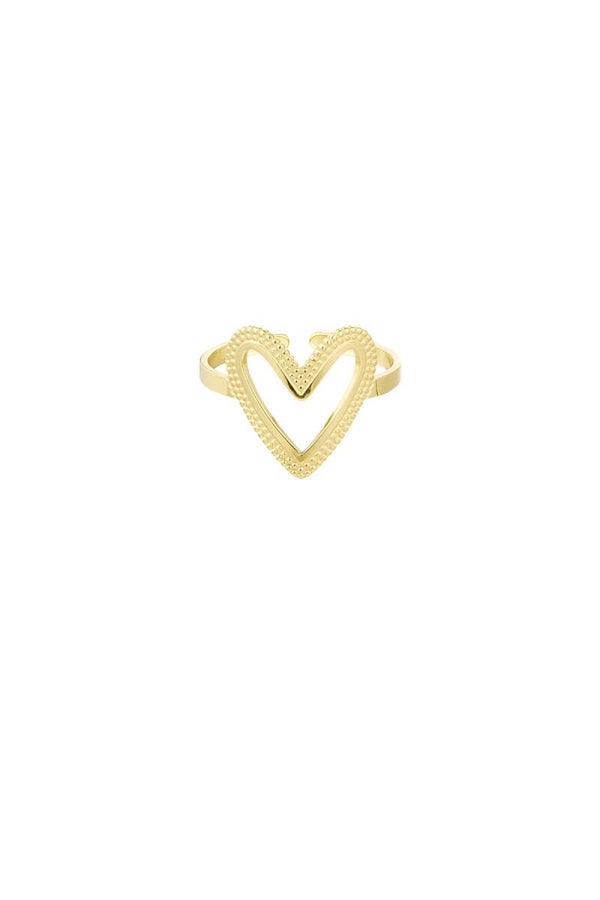 Ring forever love - goud