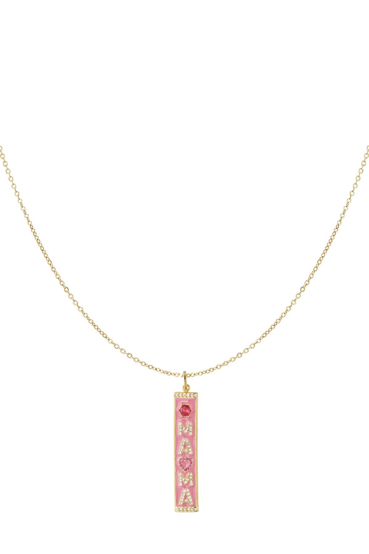 Ketting mama - roze