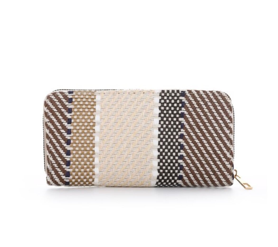 Portemonnee boho - bruin