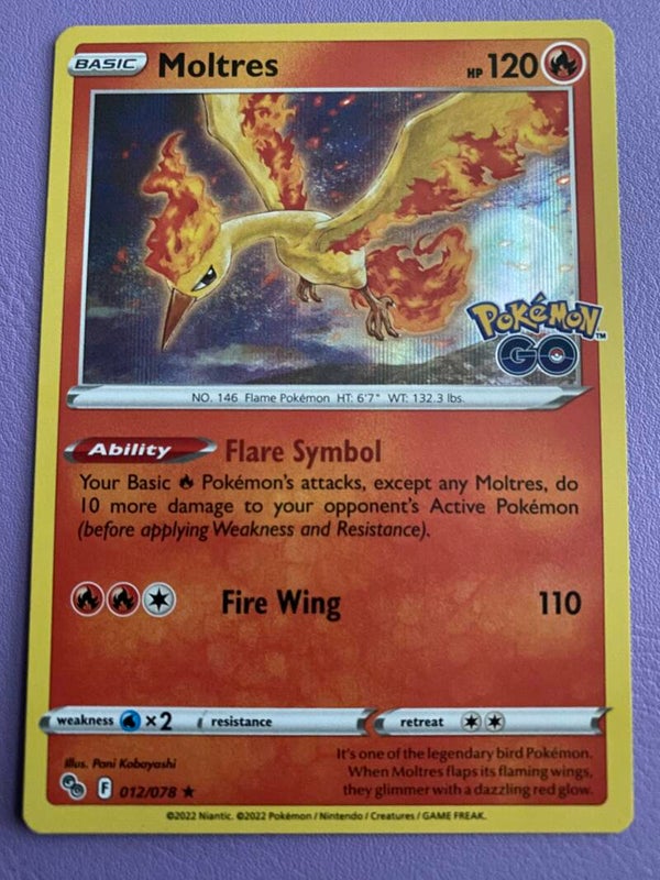 Moltres 012/078 - Reverse Holo