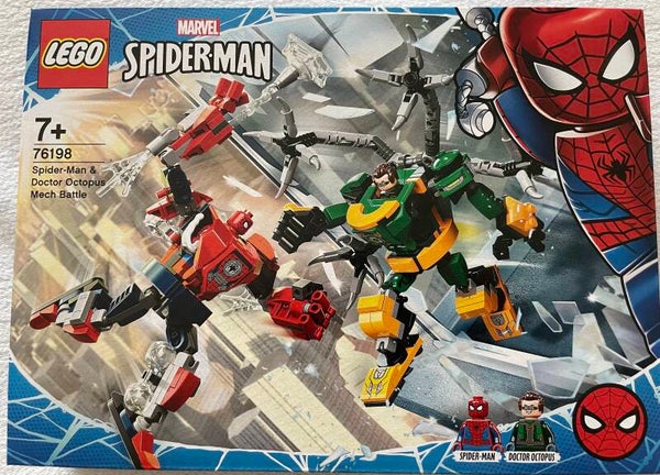 Lego Marvel Spider-Man: Spider-Man and  Doctor Octopus Mechagevecht - 76198