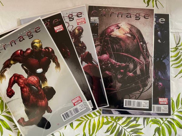 Carnage #1 tm #5 Limited Serie