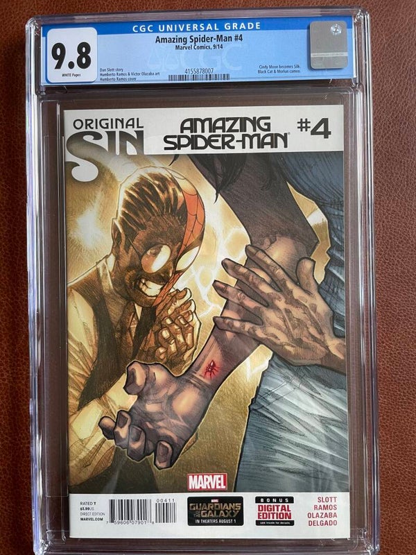 Amazing Spider-Man #4 - Original Sin - Graded 9.8