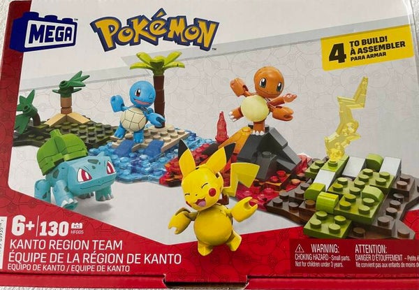 Mega Construx Pokemon - Kanto Regioteam - HFG05