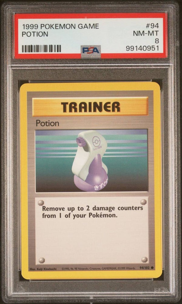 Potion 94/102 Base - Graded 8 PSA