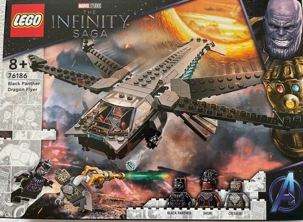 Lego Super Heroes: Black Panther Dragon Flyer - 76186
