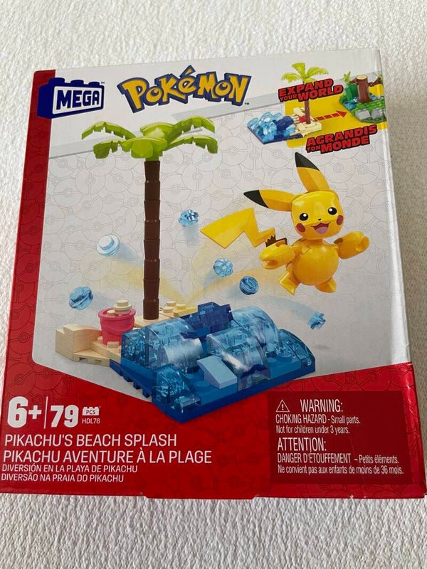 Mega Construx Pokemon - Pikachu's Beach Splash - HFG05