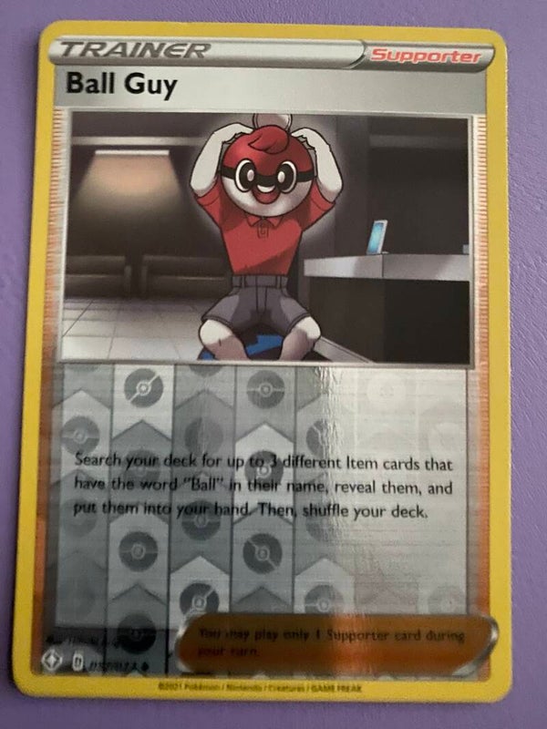 Trainer - Ball Guy 057/072 - Reverse Holo