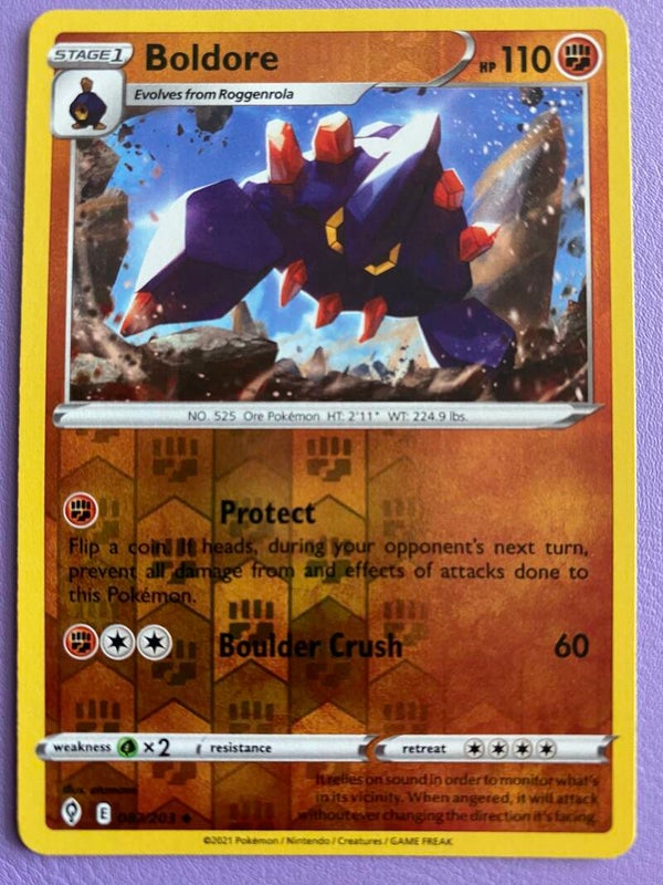 Boldore 087/203 - Reverse Holo