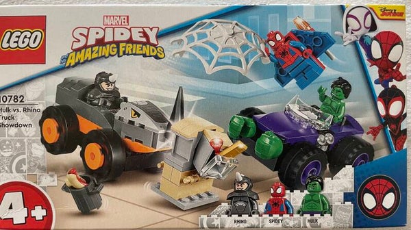Lego Marvel Spider-Man: Hulk vs Rhino - 10782