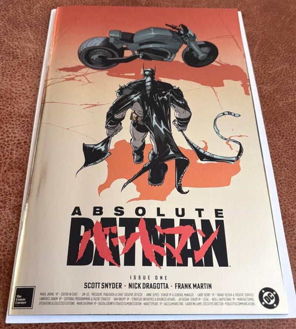 Absolute Batman #1 - 10th Print - Javier Fernandez Foil Exclusive