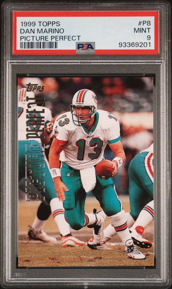 Dan Marino #P8 - 1999 Topps - Graded 9 PSA