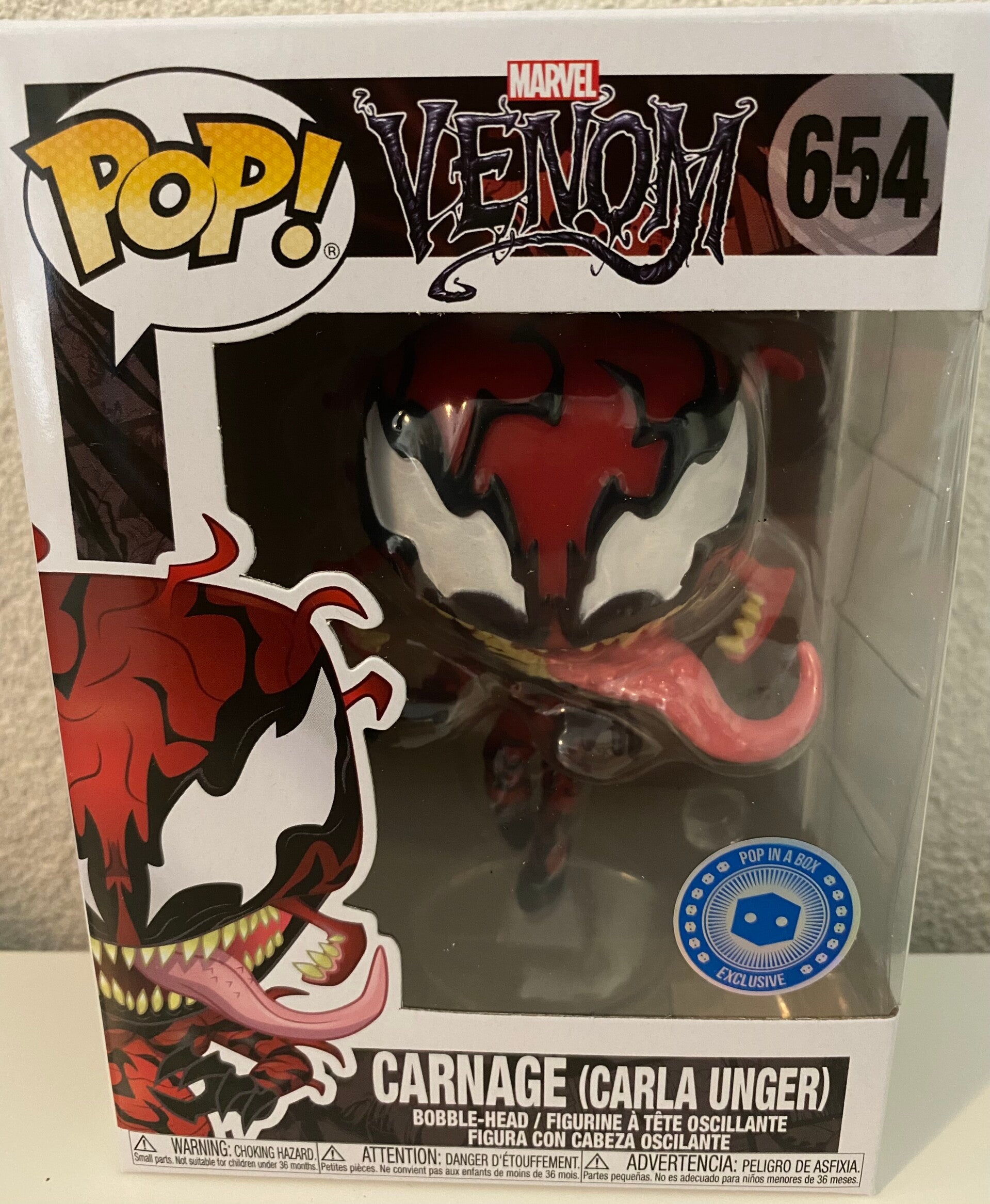 Funko Pop - Venom - Carnage (Carla Unger) #654