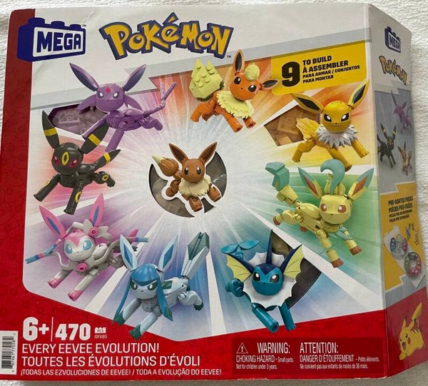 Mega Construx Pokemon - Eevee Evoluties - GFV85