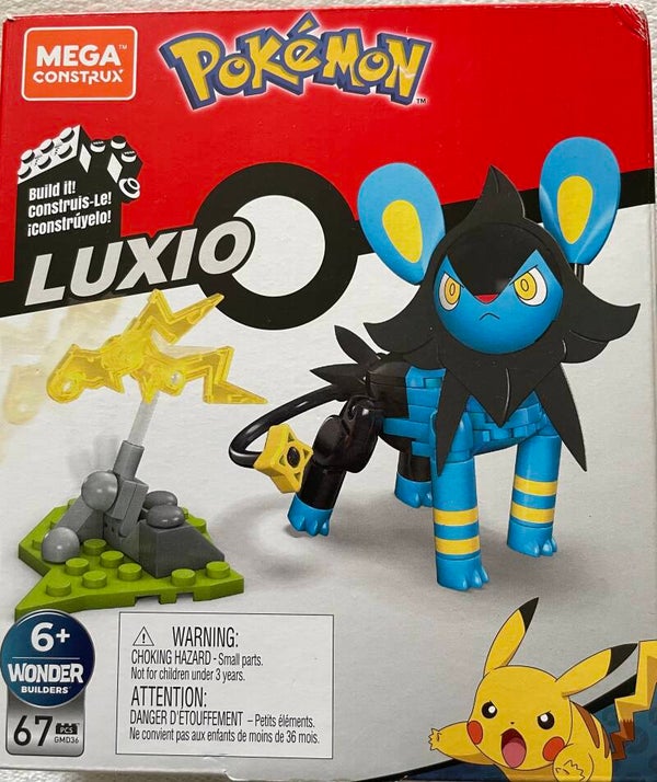 Mega Construx Pokemon - Luxio - GMD36