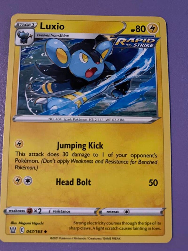 Luxio 047/163 - Rapid Strike