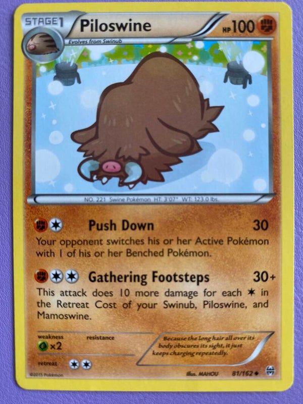 Piloswine 81/162