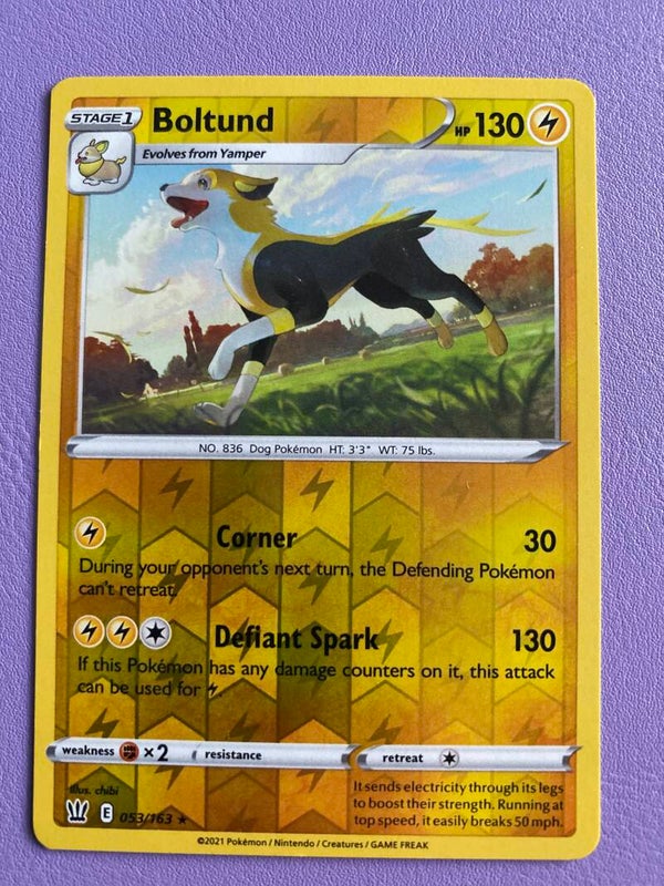 Boltund 053/163 Reverse Holo