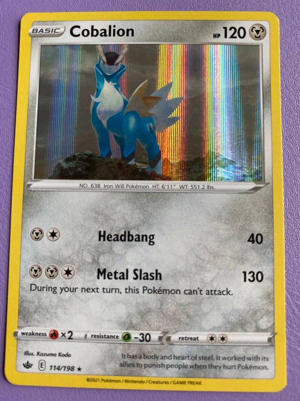 Cobalion 114/198 Holo
