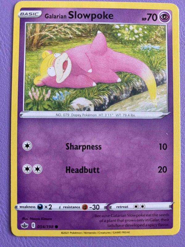 Galarian Slowpoke 054/198