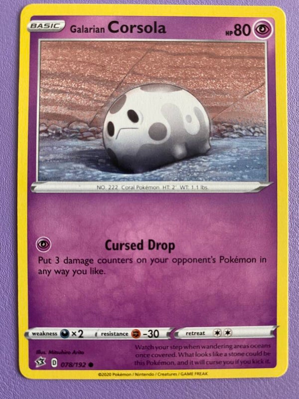 Galarian Corsola 078/192