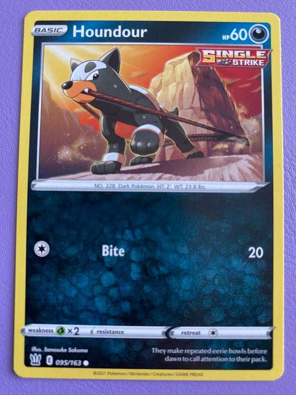 Houndour 095/163 - Single Strike