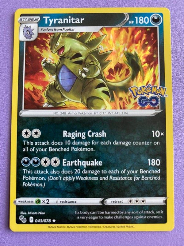 Tyranitar 043/078 Holo