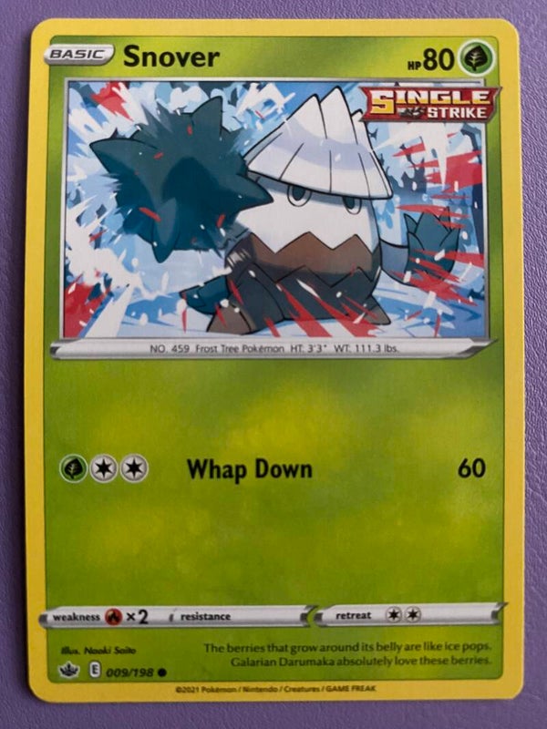 Snover 009/198 Single Strike