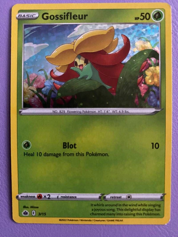 Gossifleur 3/15 - Mc Donalds 2022 - Holo