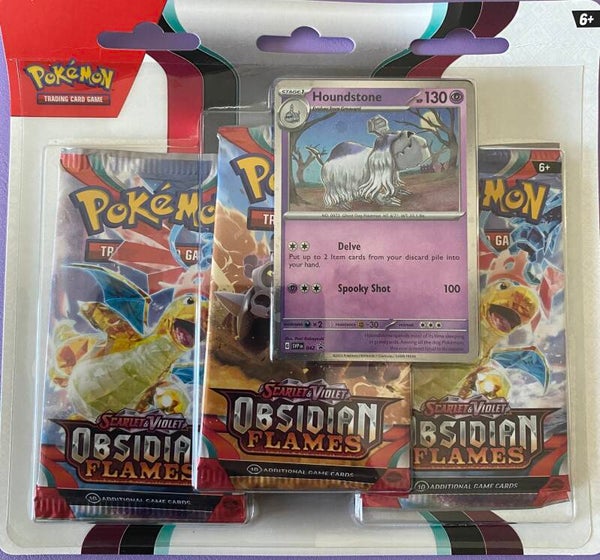 Scarlet & Violet - Obsidian Flames - 3 pack Booster