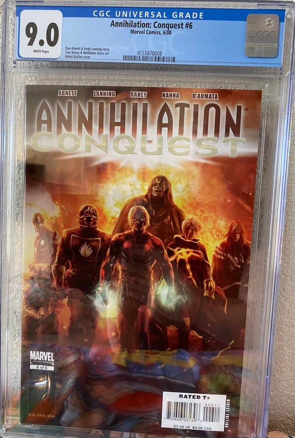 Annihilation Conquest #6 - Graded 9.0