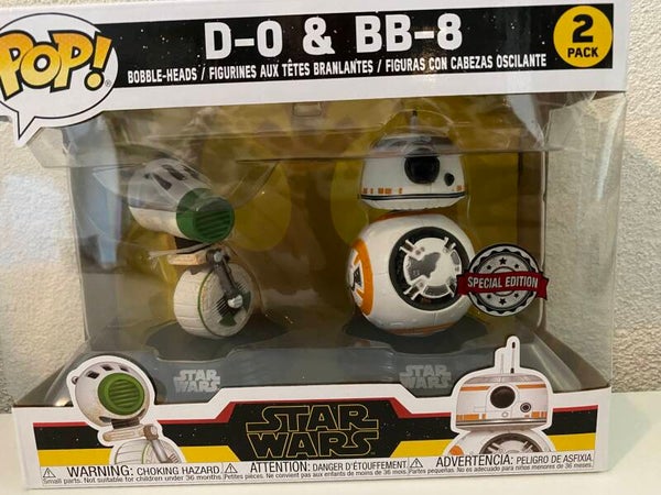 Funko Pop - Star Wars - D-0 & BB-8  2pack Exclusive