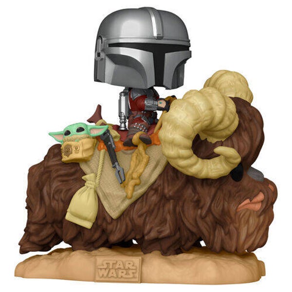 Funko Pop - Star Wars - The Mandalorian & The Child on Bantha #416