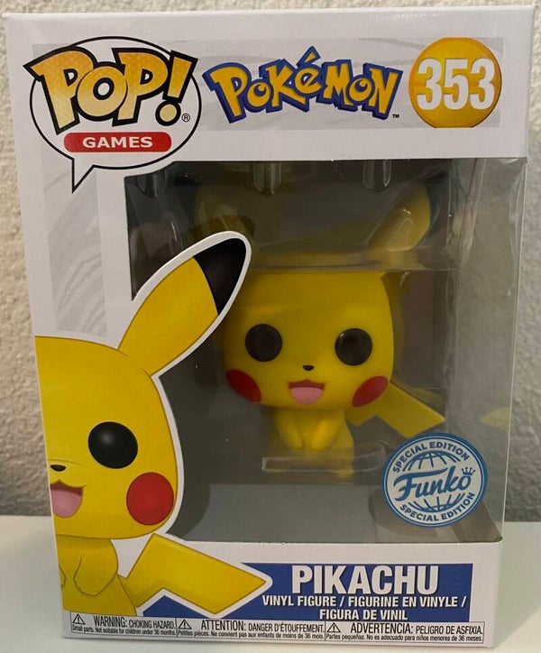 Funko Pop - Games - Pokémon - Pikachu #353 Special Edition