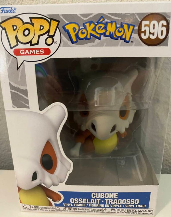 Funko Pop - Games - Pokémon - Cubone #596
